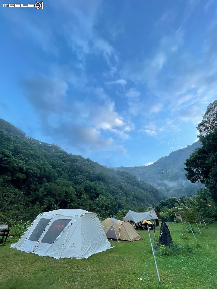 親子露營|南投・格拿里:柴爐野溪險峻山路 X 四個月寶寶收涎