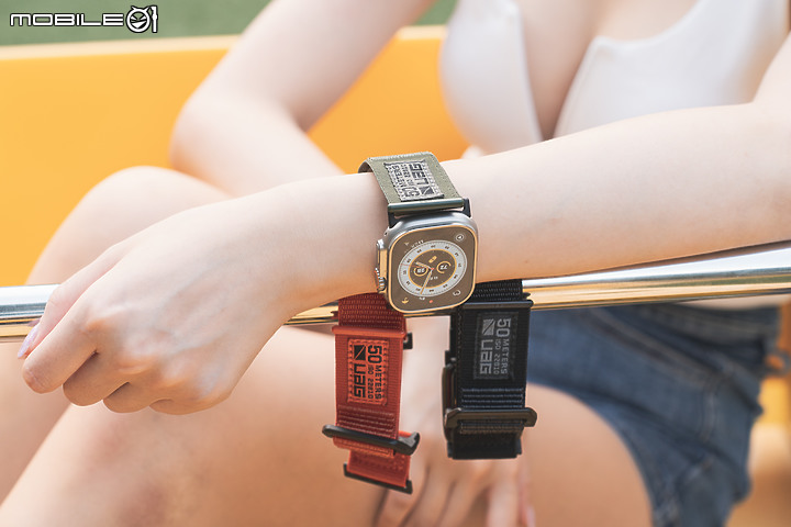 UAG x Apple Watch錶帶開箱|改款新品連發,軍風簡潔我都要!