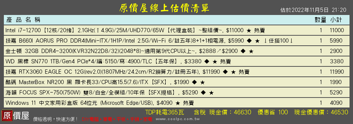 第一次組ITX求健檢