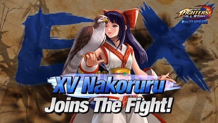 《KOF ALLSTAR》# 1134 11月22日 XV Haohmaru & XV Nakoruru PV 霸王丸與娜可露露來了!| 來解~戰鬥卡嘉年華 | 來玩~總力戰 歷代合作格鬥家複習遊玩