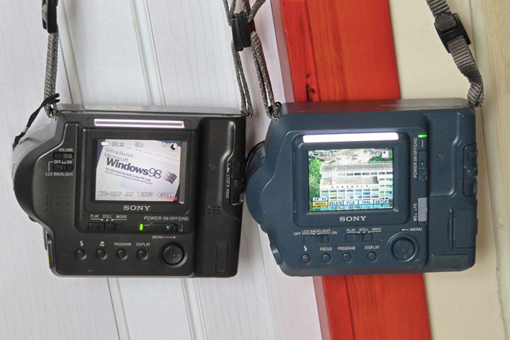 懷舊Sony相機寫真第二彈 - Mavica FD90