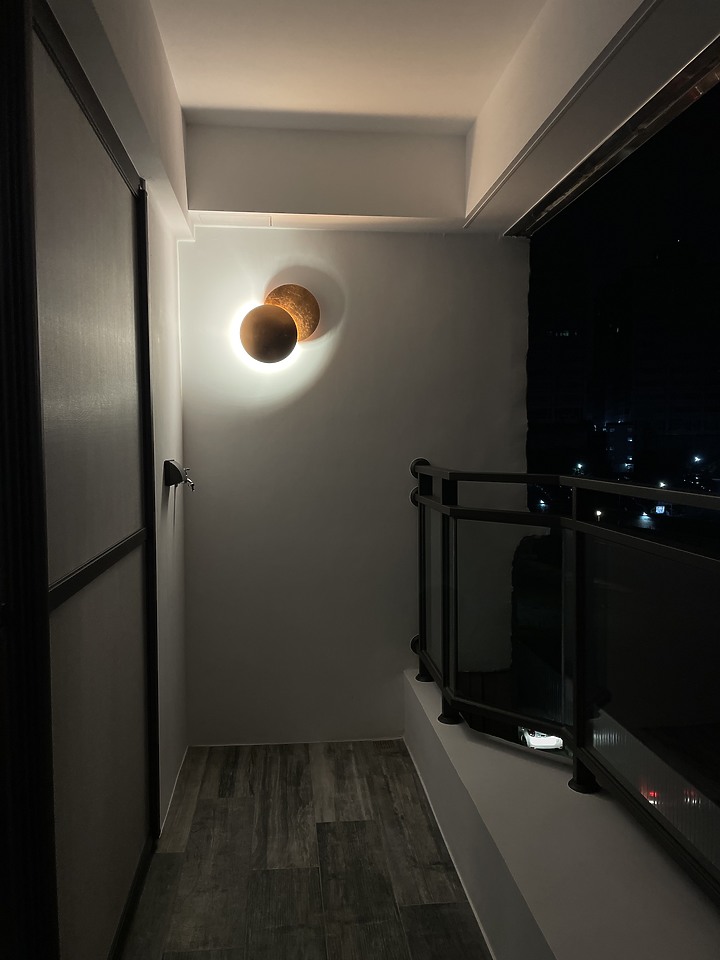 【開箱】不一樣的老公寓裝潢 - 簡約的藍白灰