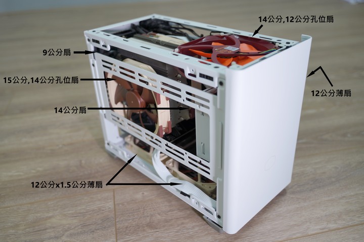 點我看大圖 13900K+RTX4090風冷ITX打造銀白Mac風遊戲機 《白銀戰姬》 by NR200 + G502 X Lightspeed + ROG Strix Scope NX TKL