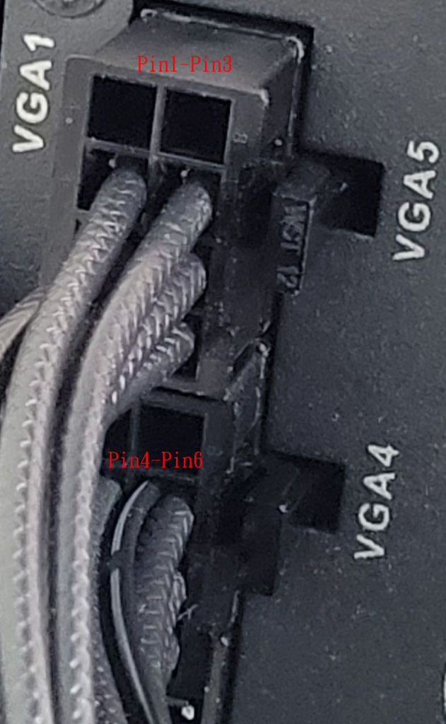 海韻SS-2X8P-12VHPWR轉換模組線電流及溫度測試