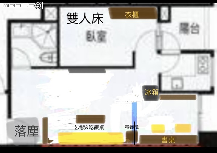 室內13坪格局請教