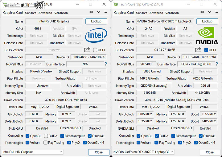 MSI Raider GE67 HX 測試報告|240Hz OLED 螢幕打造頂級視覺體驗!