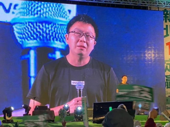 催票還是敗票? 恩恩爸現身林佳龍選前之夜：侯友宜不給的林佳龍來完成