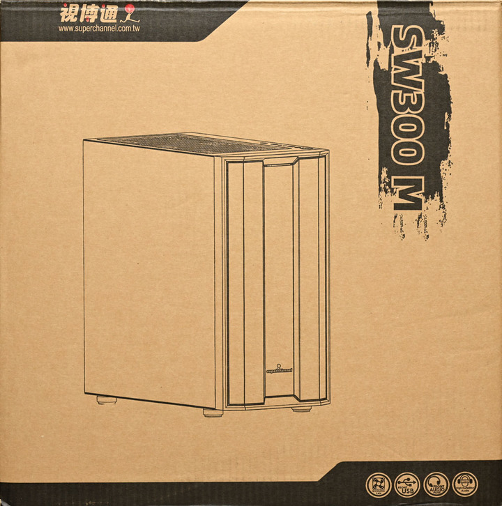視博通SW300M機殼開箱