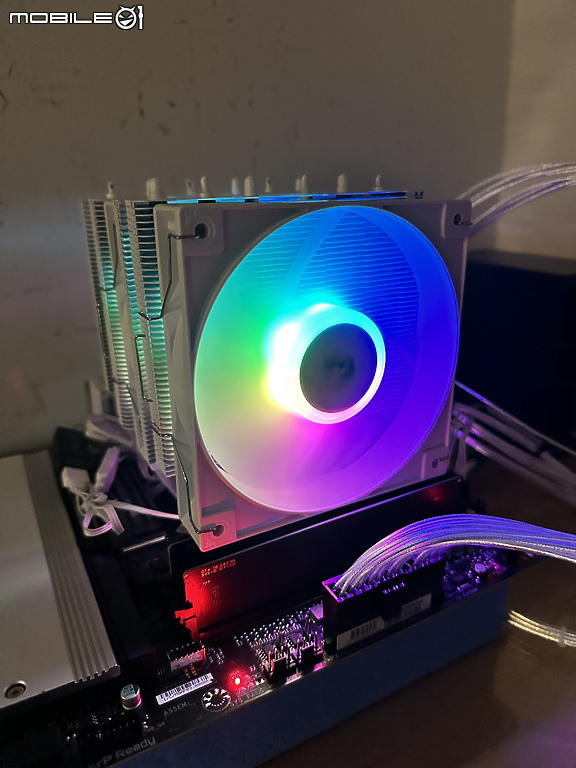 [空冷] 雙塔白色系 DEEPCOOL 九州風神 AG620 WH ARGB 開箱