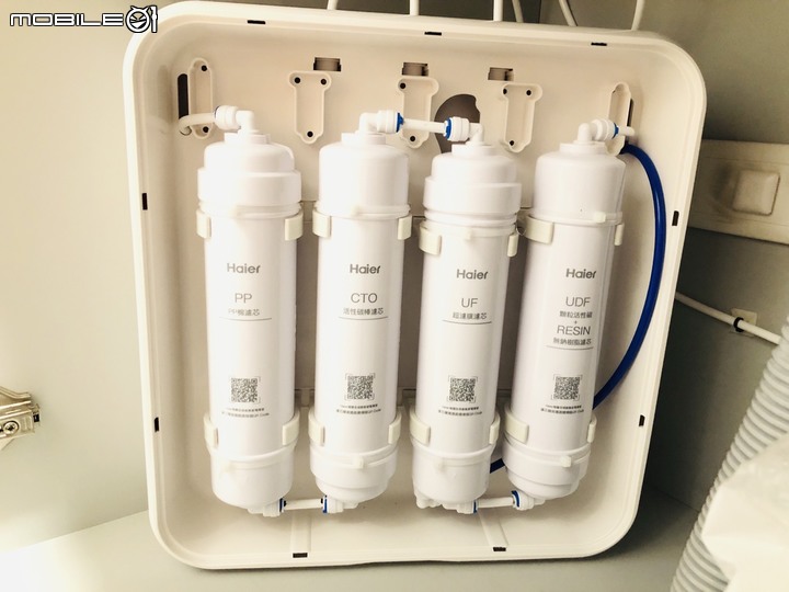 [開箱] Haier (海爾) 中空絲膜超濾淨水器 (高CP值)