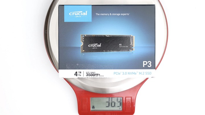 點我看大圖 M.2 SSD 平價 4TB 大容量競爭時代降臨,Micron Crucial P3