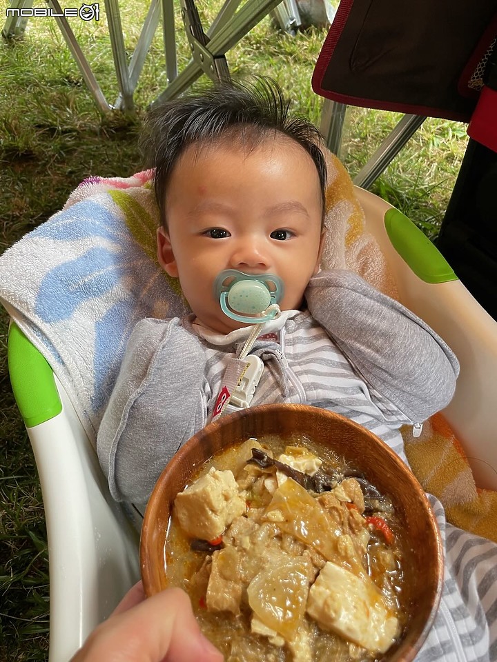親子露營|南投・格拿里:柴爐野溪險峻山路 X 四個月寶寶收涎
