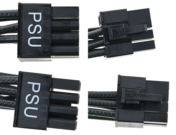 海韻SS-2X8P-12VHPWR轉換模組線電流及溫度測試