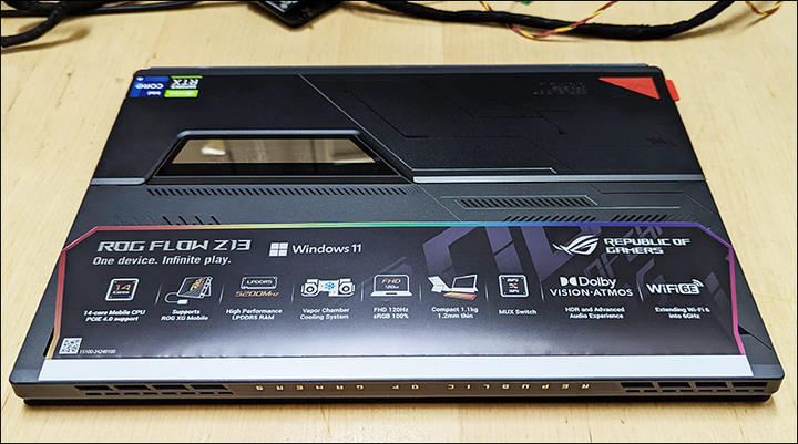 ROG Flow Z13不專業開一下箱