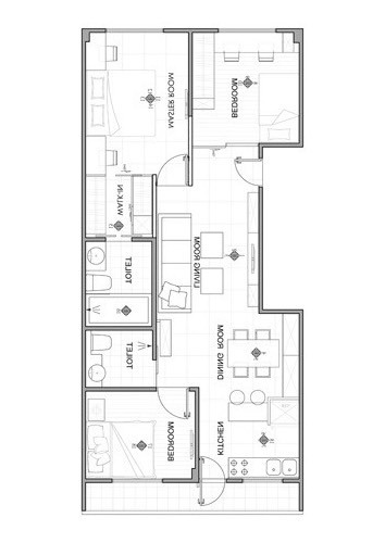 凹型房屋設計請益