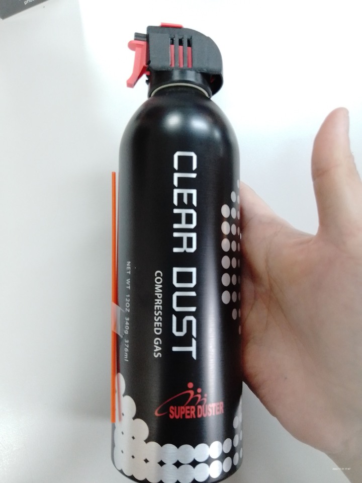 請問克靈潔 Clear Dust清潔噴罐使用過後的心得