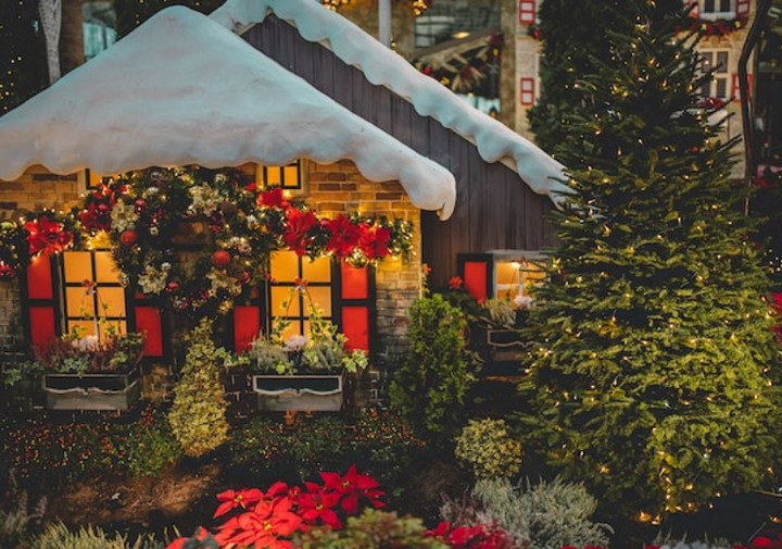 台中93年老屋變真實薑餅屋！神還原歐洲聖誕街景不輸新北耶誕城