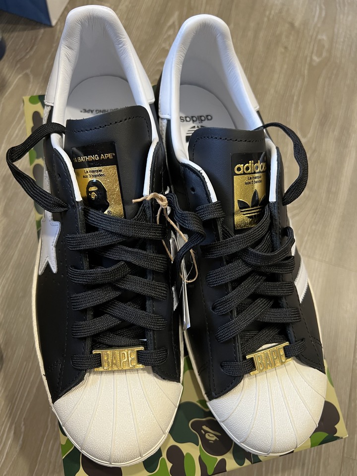 入手 Addidas Original X BAPE 聯名潮鞋