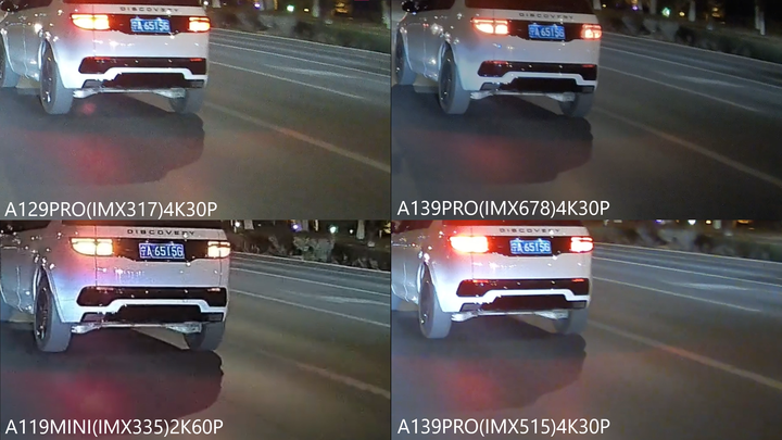 點我看大圖 2022新款A139 PRO 3CH (IMX678,starvis 2代)對比,夜間驚喜連連