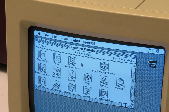 點我看大圖 【攝影分享】用肥皂水把Macintosh Classic救回來了