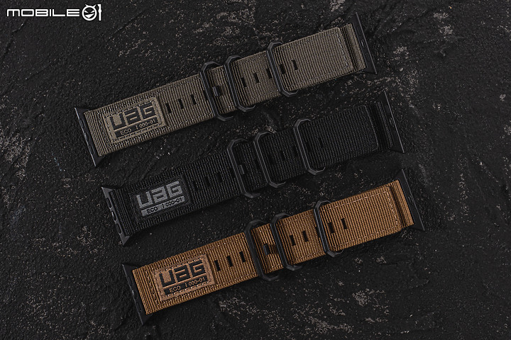 UAG x Apple Watch錶帶開箱|改款新品連發,軍風簡潔我都要!