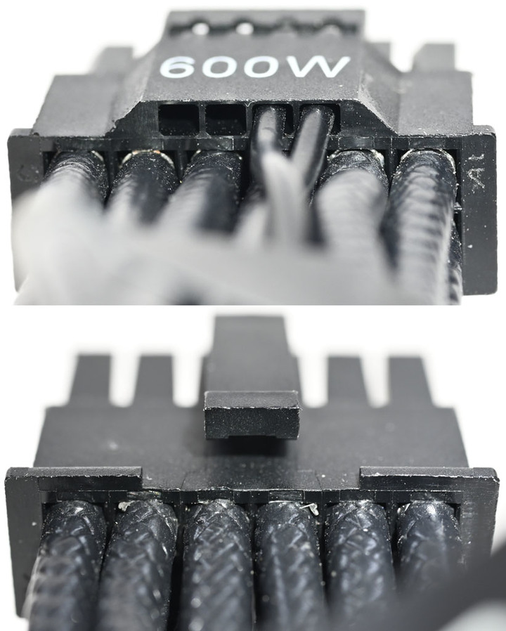 海韻SS-2X8P-12VHPWR轉換模組線電流及溫度測試