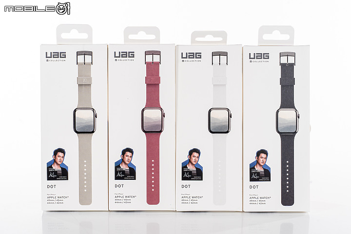 UAG x Apple Watch錶帶開箱|改款新品連發,軍風簡潔我都要!