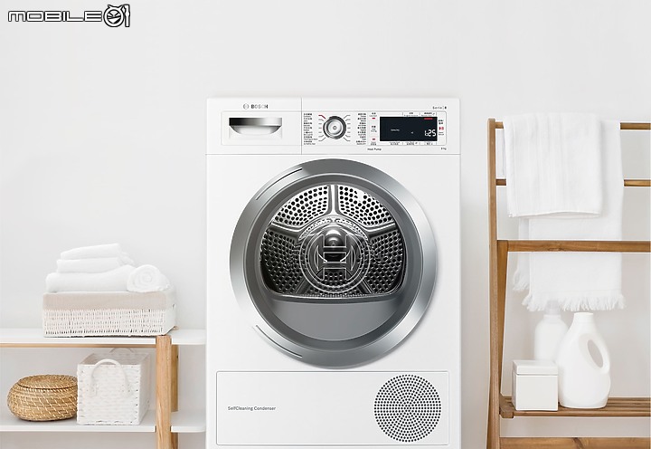 【新訊】BOSCH Heat Pump 速效乾衣機|濕冷冬天,不怕衣服曬不乾!