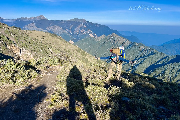 點我看大圖 南二段縱走 (下) - 要登南大水窟山前發生918強震