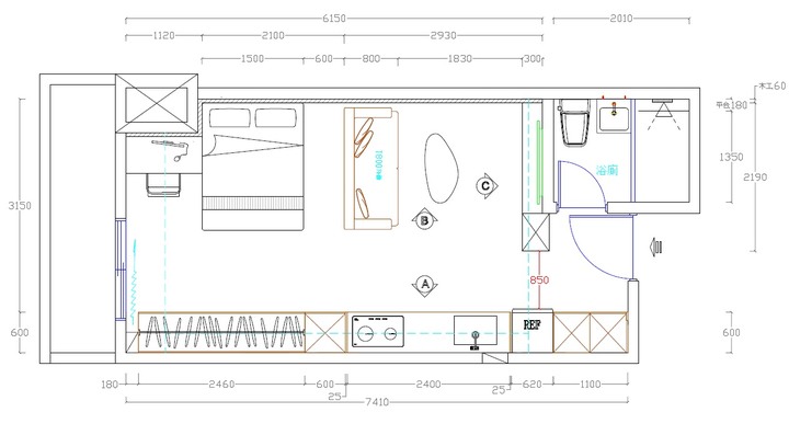 ［開箱］8坪套房創造出一房兩廳一廚一衛，改造全記錄