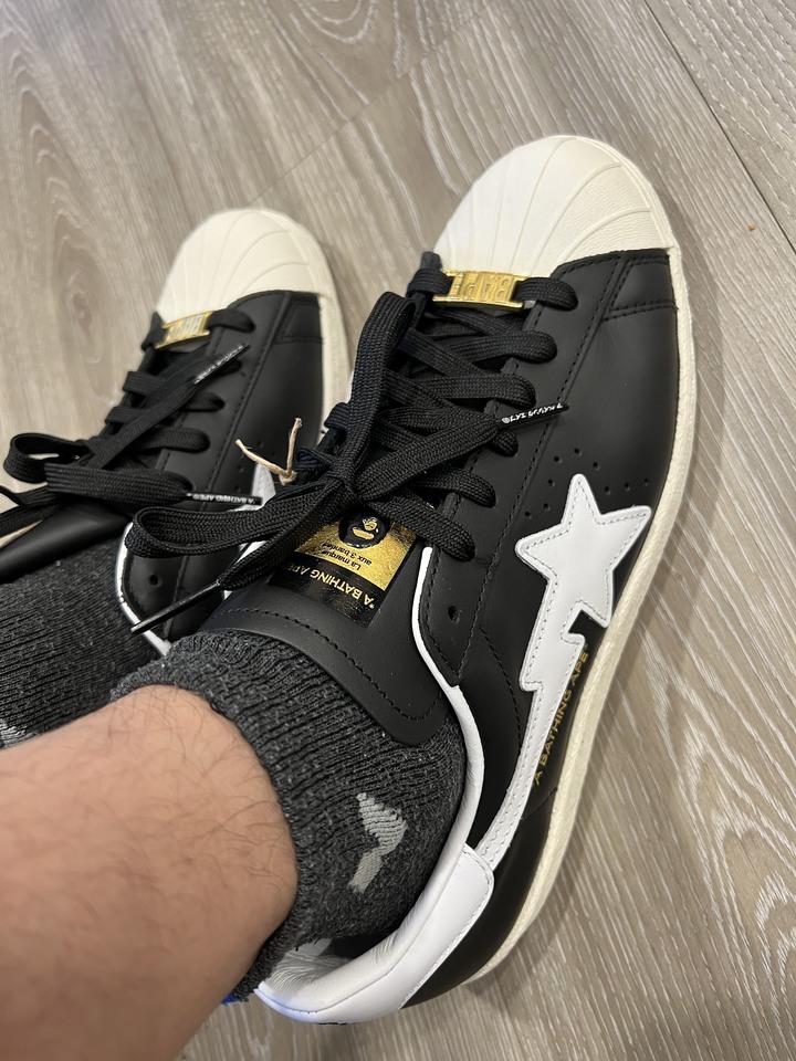 入手 Addidas Original X BAPE 聯名潮鞋