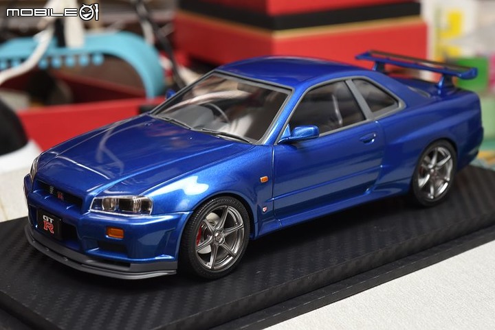 [模型製作記] TAMIYA 1/24 NISSAN SKYLINE R34