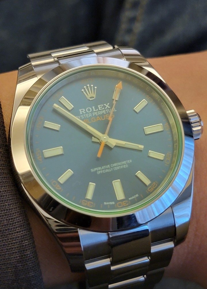 藍面Milgauss 簡單開箱