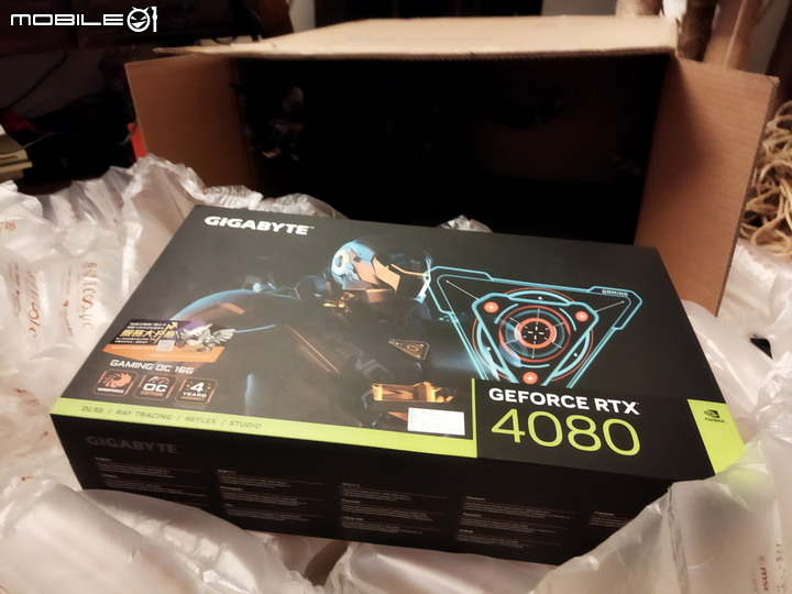 簡單分享RTX 4080 16GB Gaming OC開箱！