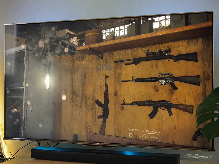 亮與暗的視覺衝擊 | BenQ MiniLed S55-940 護眼智慧電視推薦
