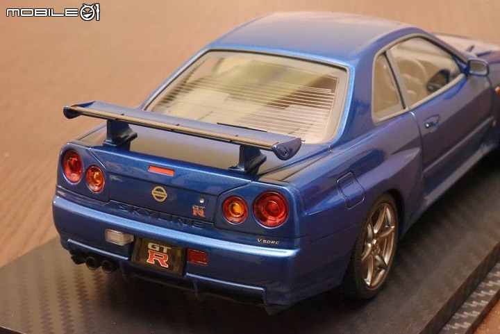 [模型製作記] TAMIYA 1/24 NISSAN SKYLINE R34