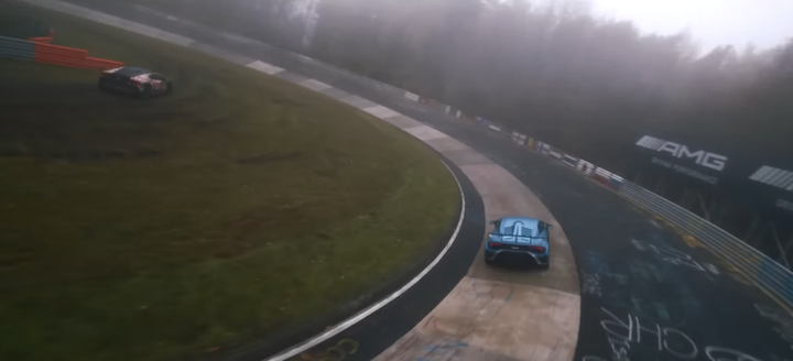 影/藍寶堅尼Huracan Sterrato放大絕!紐柏林賽道切西瓜超車