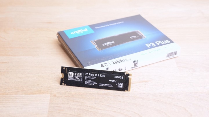 平價大容量 PCIe 4.0 SSD 的新選擇！美光 Crucial P3 Plus 4TB 開箱