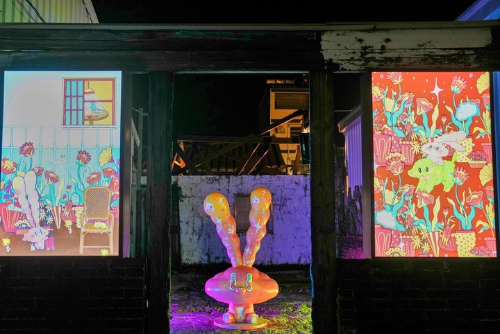 全台最美光之小鎮登場！月之美術館「2022漫月美行動」點亮台南鹽水