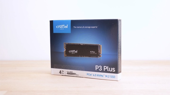平價大容量 PCIe 4.0 SSD 的新選擇！美光 Crucial P3 Plus 4TB 開箱