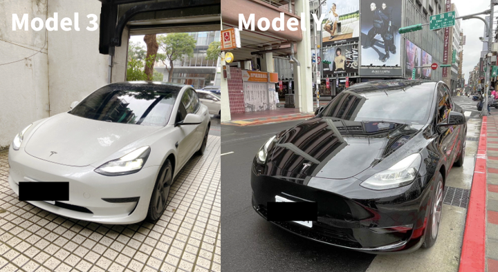model Y和model 3的差異