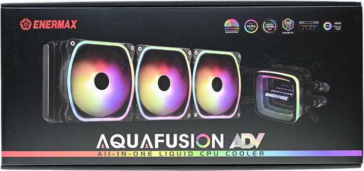 ENERMAX AQUAFUSION ADV 360一體式水冷散熱器簡介及測試