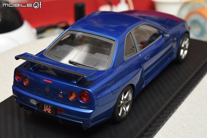 [模型製作記] TAMIYA 1/24 NISSAN SKYLINE R34
