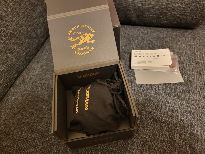 開箱 蛙人三十週年 FROGMAN 30TH ANNIVERSARY