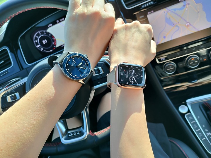 [不專業開箱] Blancpain 50噚+OMEGA 海馬+PANERAI Radiomir PAM995