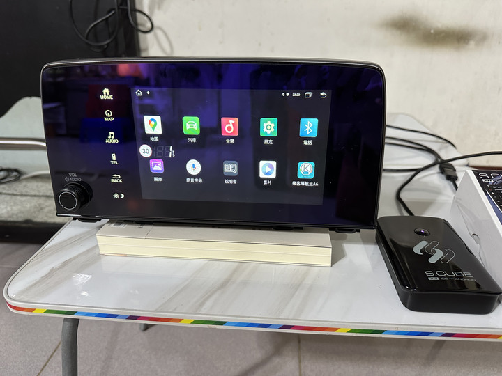點我看大圖 JHY S.Cube 蘋安機,簡單開箱,獨家內建正版 導航王A6!