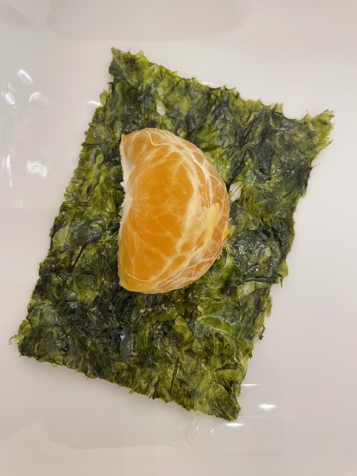 聽說這樣吃很像鮭魚卵?!