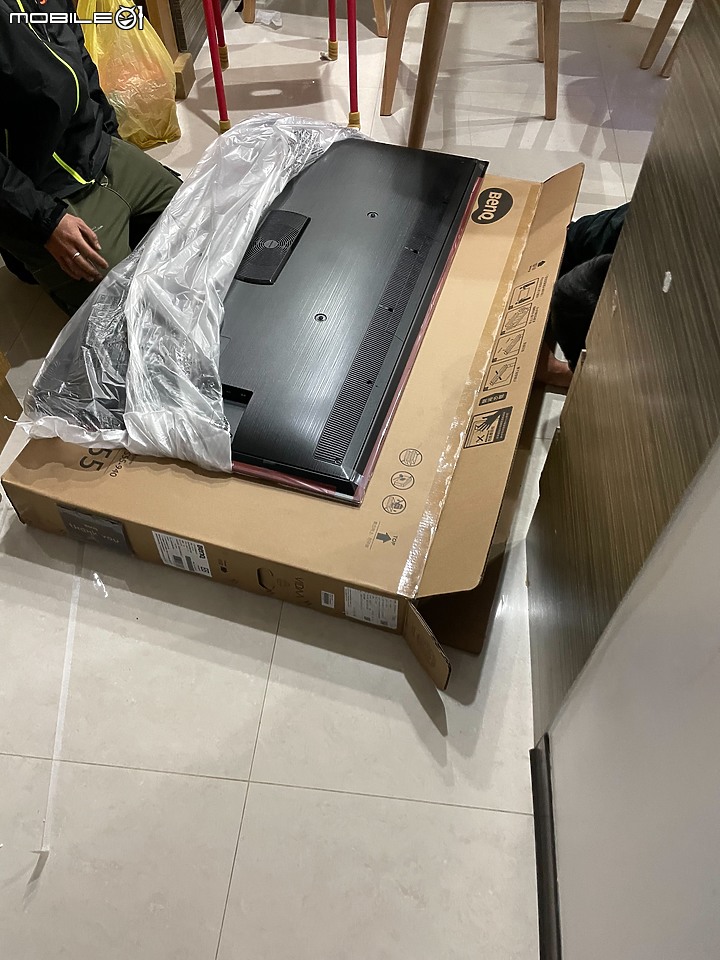 [試用開箱] BenQ 小空間至尊機皇 S55-940 MiniLED 電視推薦