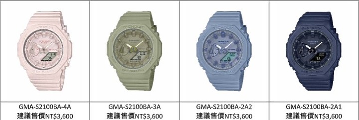 全新 G-SHOCK WOMEN 系列 GM-S110、GMA-S2100BA 上市|孫盛希代言出席!