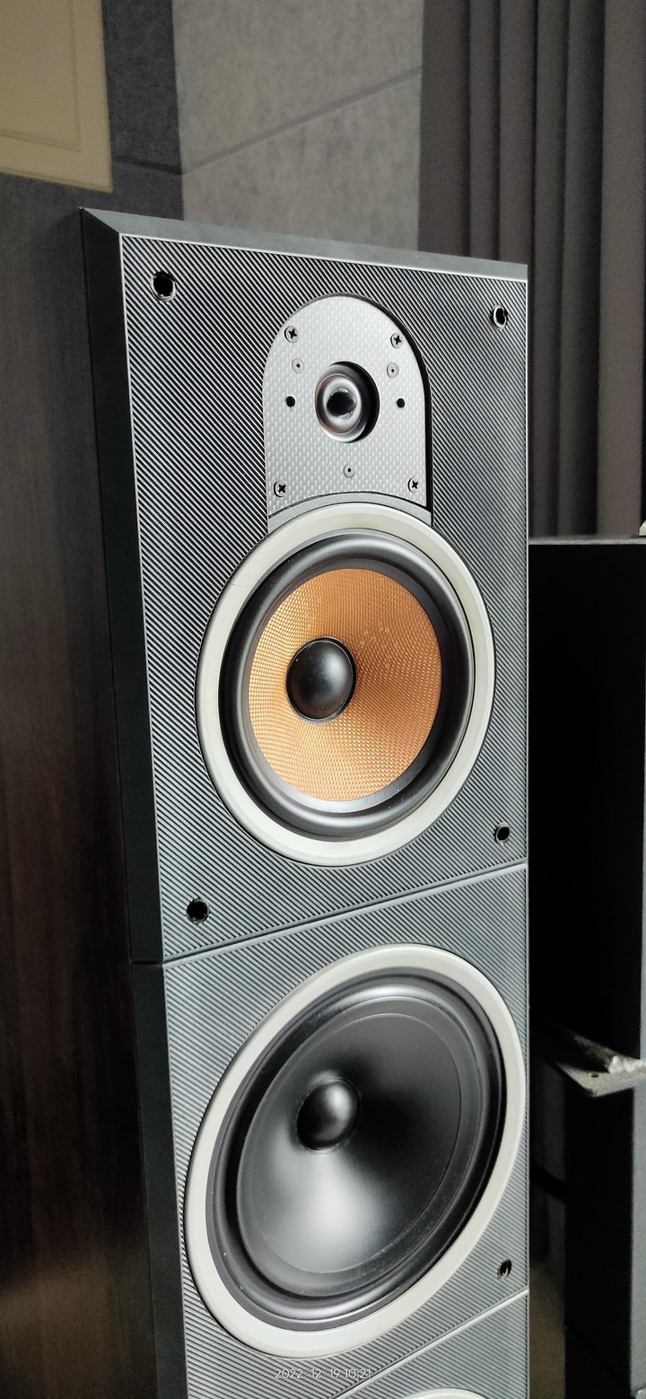 B&W DM640I更換高音單體